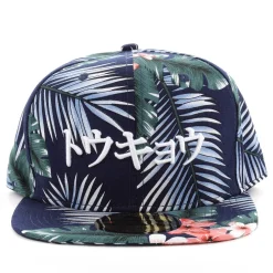 100% Cotton Tokyo Flower Pattern Hat