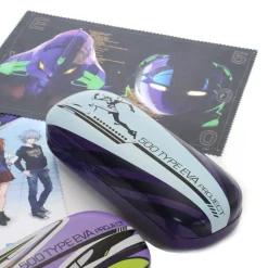 500 Type Eva Bullet Train Glasses Case & Cloth Set