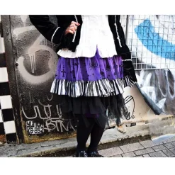 ACDC RAG Chandelier & Piano Tulle Skirt