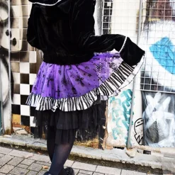 ACDC RAG Chandelier & Piano Tulle Skirt