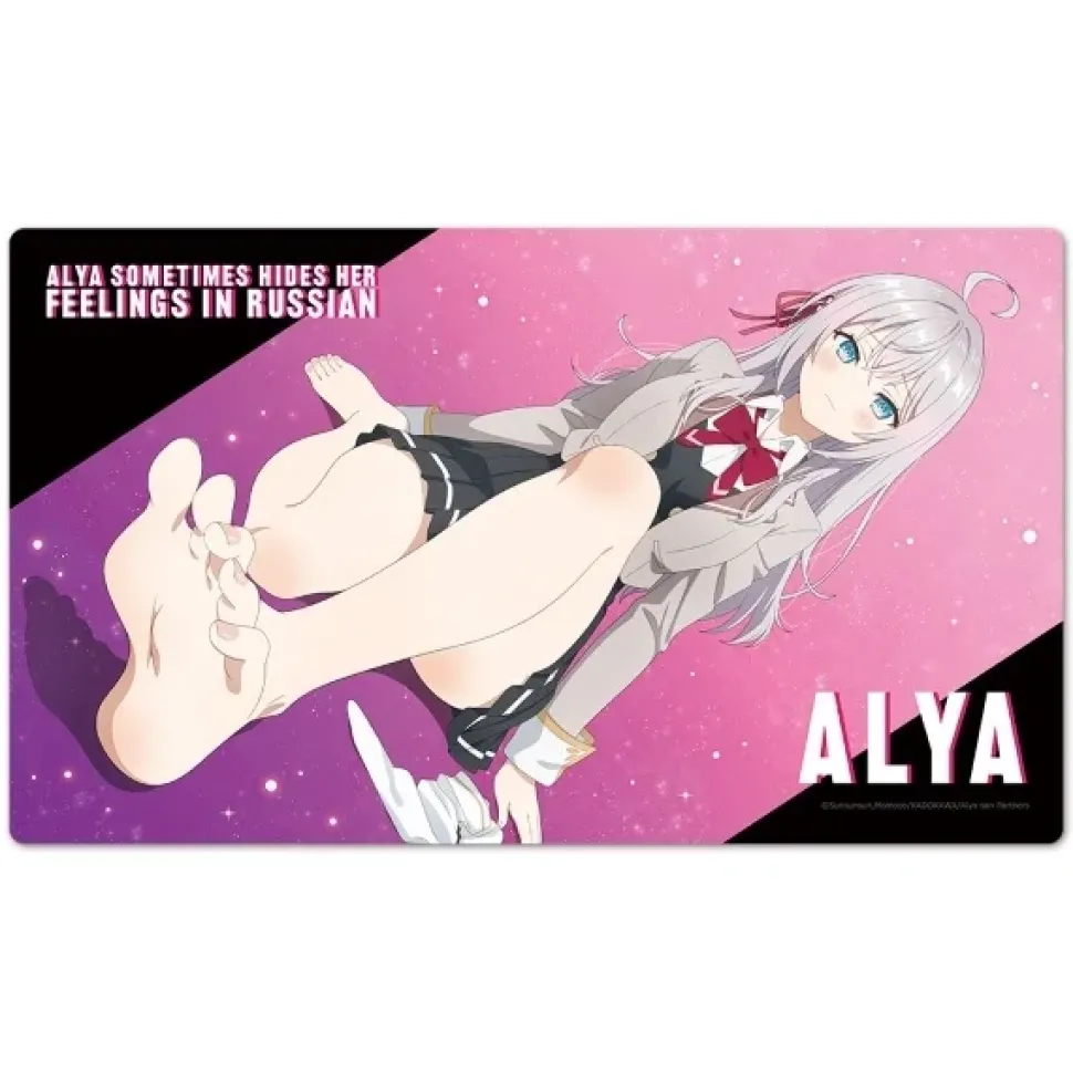Alya Sometimes Hides Her Feelings in Russian Character Rubber Mat Alya: Barefoot Ver.