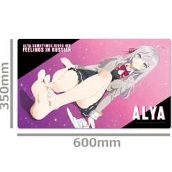Alya Sometimes Hides Her Feelings in Russian Character Rubber Mat Alya: Barefoot Ver.