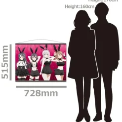 Alya Sometimes Hides Her Feelings in Russian B2 Tapestry Alya & Yuki & Masha & Ayano: Bunny Visual Ver.