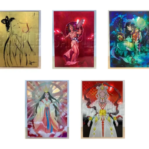 Amaterasu Omikami Large Hologram Art Collection