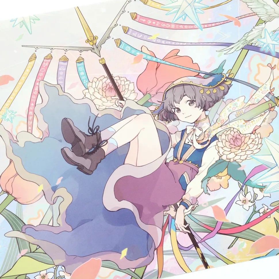 Ann Full Color Poster - A Certain Person's Point and Lines