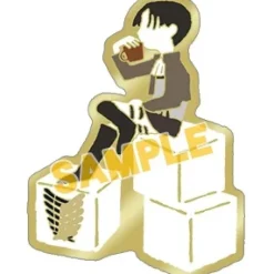 Attack on Titan Yuru Palette Ver. Pin Badge Collection