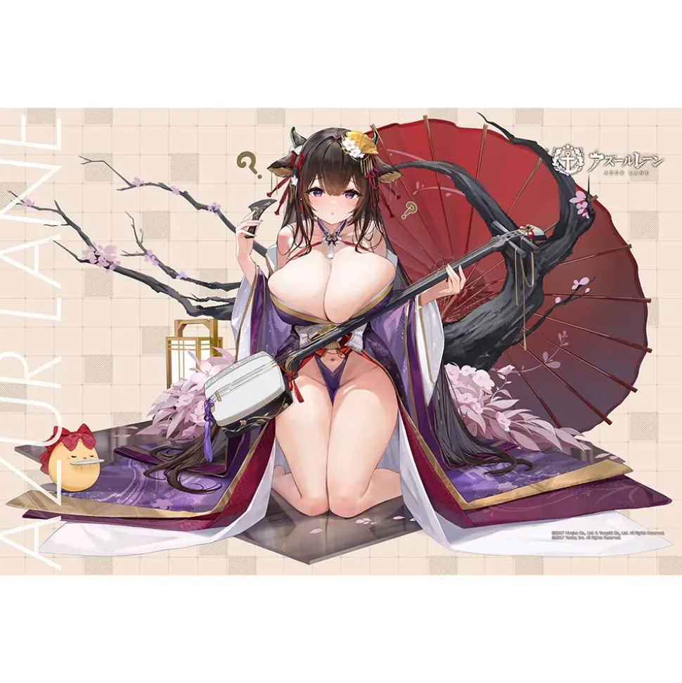 Azur Lane Blanket Towel Kashino: Robust Floral Strings Ver.