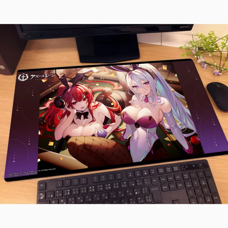 Azur Lane Rubber Mat Kearsarge & Hindenburg
