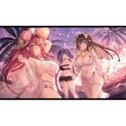 Azur Lane Rubber Mat Surcouf & Pola & Kashino
