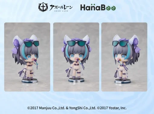 Azur Lane Swimsuit Chibi Figure Vol. 2 Set of 3
