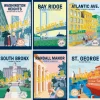 Banana Fish NYC Postcard Set