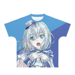 BanG Dream! Girls Band Party! Mashiro Kurata Ani-Art Unisex Full Graphic T-Shirt Vol. 4