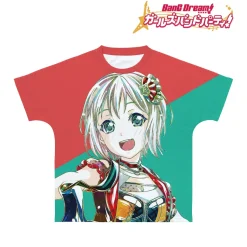 BanG Dream! Girls Band Party! Moca Aoba Ani-Art Unisex Full Graphic T-Shirt Vol. 4