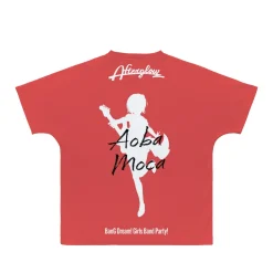 BanG Dream! Girls Band Party! Moca Aoba Ani-Art Unisex Full Graphic T-Shirt Vol. 4