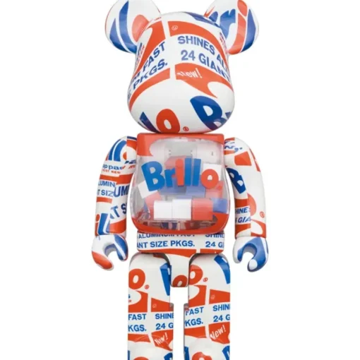 BE＠RBRICK Andy Warhol Brillo 2022 100％ & 400％