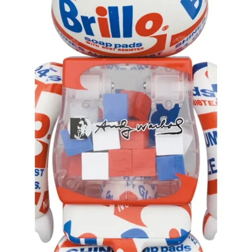 BE＠RBRICK Andy Warhol Brillo 2022 100％ & 400％