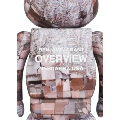 BE＠RBRICK Benjamin Grant Overview Nebraska 100％ & 400％ Set