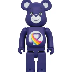 BE＠RBRICK Care Bears Rainbow Heart Bear 100％ & 400％