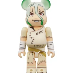 BE@RBRICK Dr. Stone Senku Ishigami & Gen Asagiri 100% 2-Pack Set