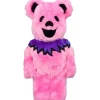 BE@RBRICK Grateful Dead Dancing Bears Costume Ver. Pink 400％