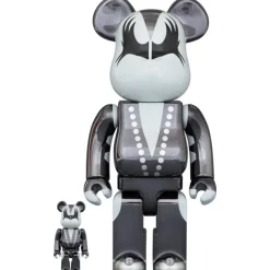 BE＠RBRICK KISS Demon: Chrome Ver. 100％ & 400％ Set