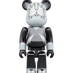 BE＠RBRICK KISS Spaceman: Chrome Ver. 100％ & 400％