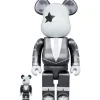 BE＠RBRICK KISS Starchild: Chrome Ver. 100％ & 400％