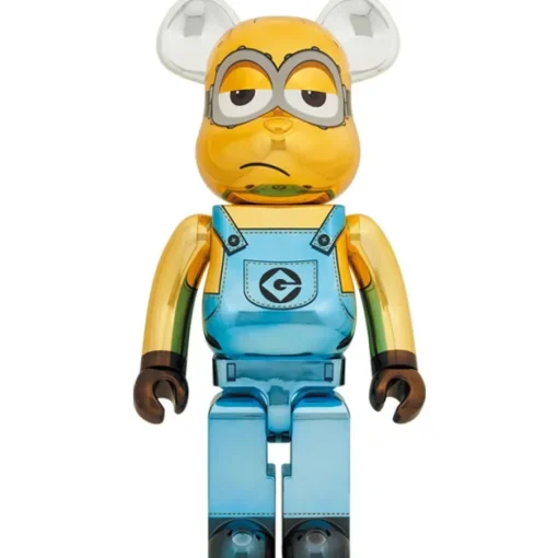 BE＠RBRICK Minions Fever Kevin: Chrome Ver. 1000％