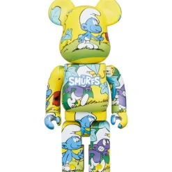 BE＠RBRICK The Smurfs The Purple Smurfs 100％ & 400％ Set