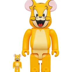 BE@RBRICK Tom and Jerry Jerry: Classic Color 100% & 400%