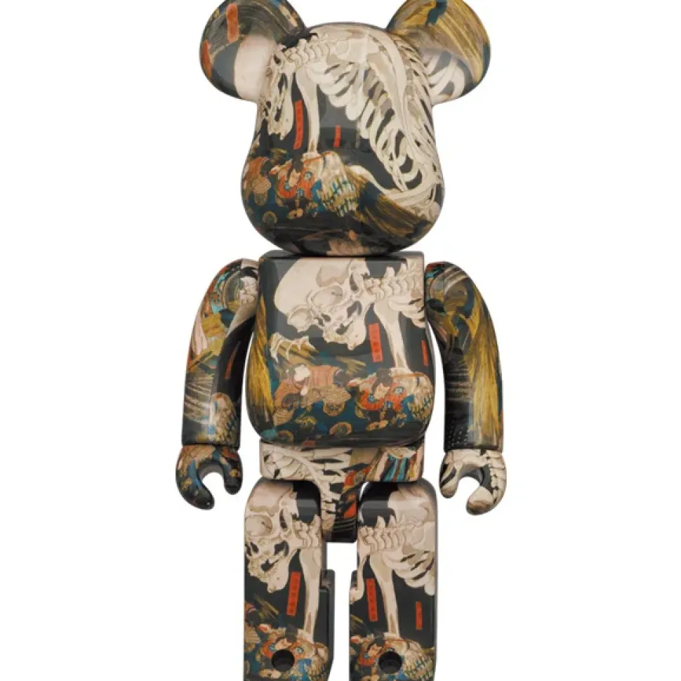 BE@RBRICK Utagawa Kuniyoshi The Haunted Old Palace at Soma 100% & 400% Set