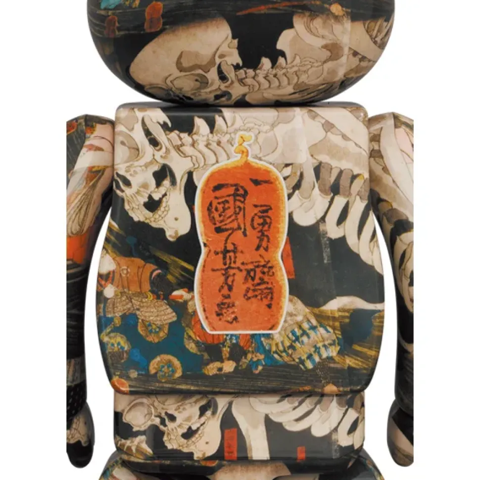 BE@RBRICK Utagawa Kuniyoshi The Haunted Old Palace at Soma 100% & 400% Set