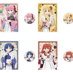 Bocchi the Rock! Tin Badge & Postcard Set