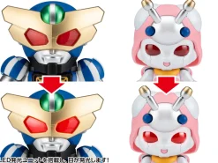B-Robo Kabutack Captain Tomborg & Tentoleena Chibi Figure Set