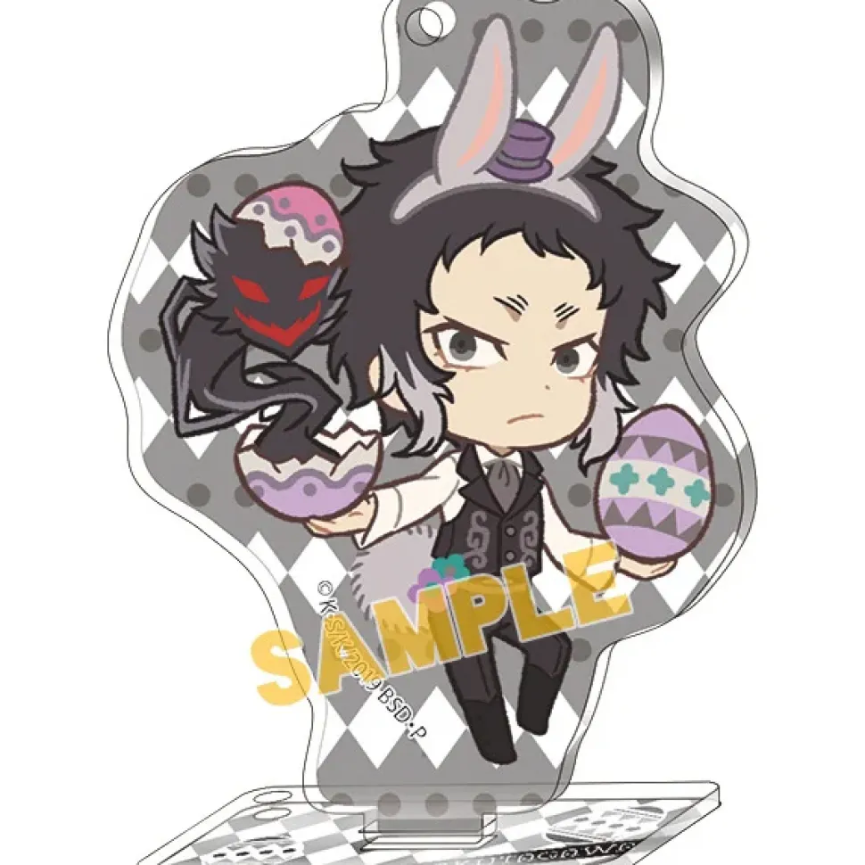 Bungo Stray Dogs Easter Ver. Acrylic Keychain & Stand Collection Box Set