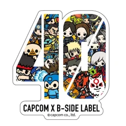 Capcom x B-Side Label Capcom 40th 40 Sticker