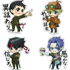 Capcom x B-Side Label Dai Gyakuten Saiban Stickers
