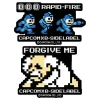 Capcom x B-Side Label Mega Man Sticker Collection Vol. 5