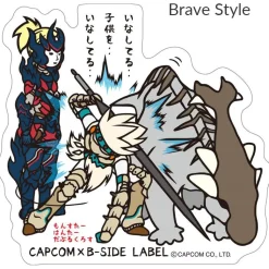 Capcom x B-Side Label Monster Hunter XX Stickers