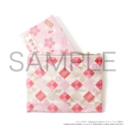Cardcaptor Sakura 25th Anniversary Kiryu-Ori Flat Pouch
