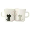 Cats in Love Mug Set