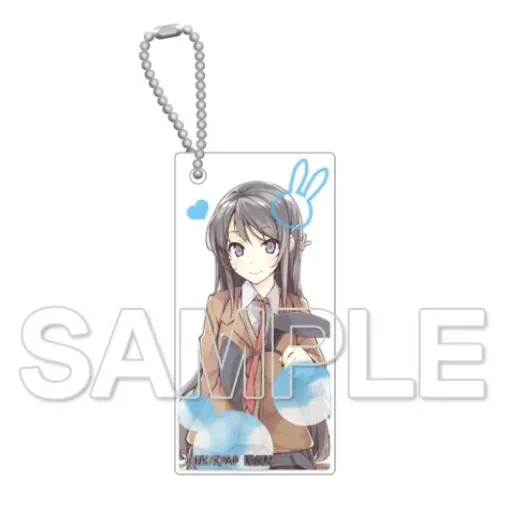 CharaClear Rascal Does Not Dream of Bunny Girl Senpai Acrylic Keychain Charm (Re-run)