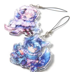 Cheerful Kemomimi Acrylic Straps