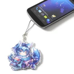 Cheerful Kemomimi Acrylic Straps