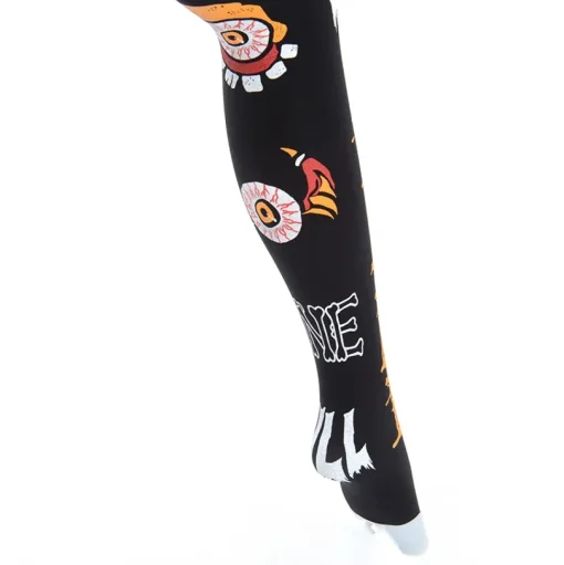Chiharu Kikuchi 80 Denier Eyeball Print Tights