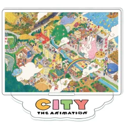 City The Animation Acrylic Chara Stand C