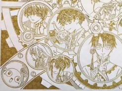 CLAMP 30th Anniversary Key Visual Chara-Kirie Paper-Cut Artwork