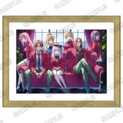 Classroom of the Elite Fest 2024 A3 Replica Key Frame ~Classroom of the Elite: Start of Year 2 Shunsaku Tomose Art Works Cover~