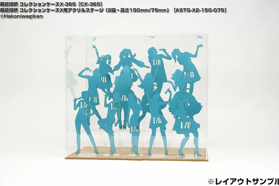 Collection Case X Acrylic Stage (2 Step Height 100mm/50mm)