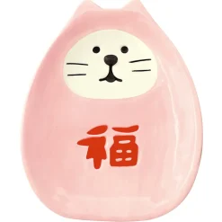 concombre Manekineko Daruma Small Plate